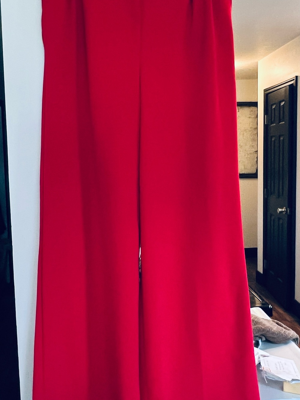 Express Wide Leg Pants in Bright Pink